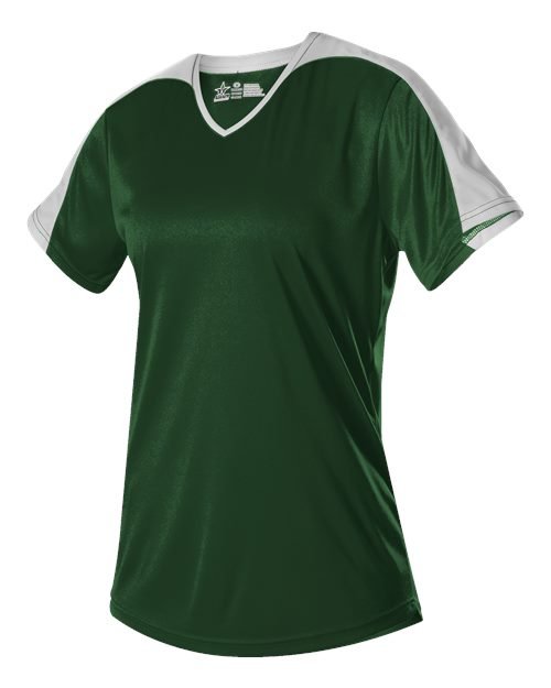 Women's V-Neck Fastpitch Jersey - Image 4