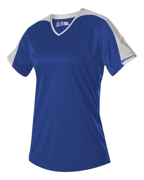Women's V-Neck Fastpitch Jersey - Image 9