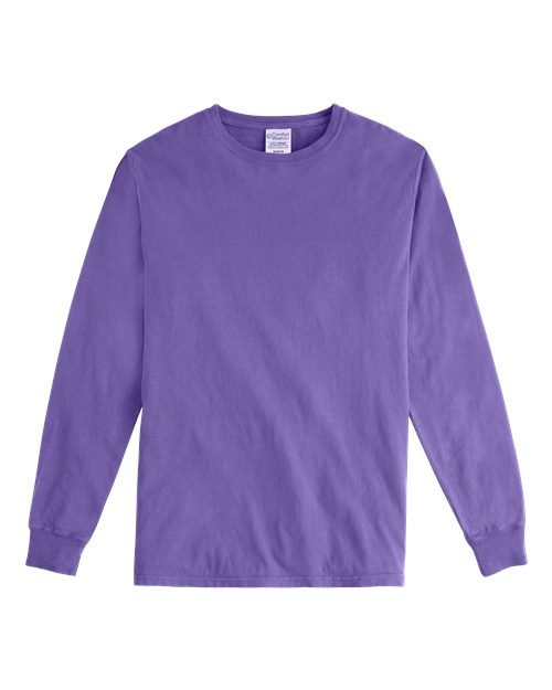 Unisex Garment-Dyed Long Sleeve T-Shirt - Image 84