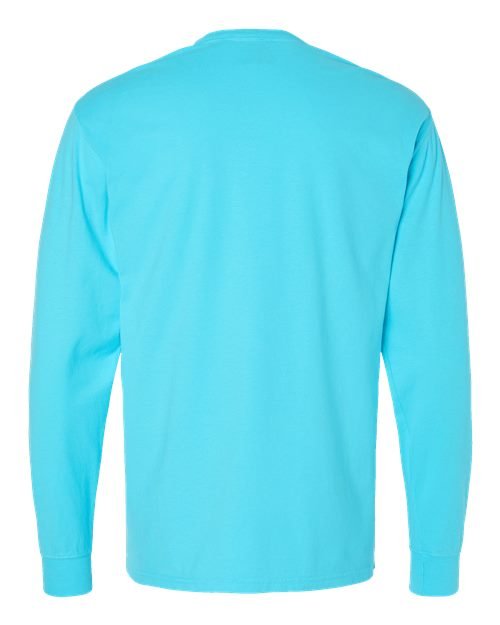 Unisex Garment-Dyed Long Sleeve T-Shirt - Image 63