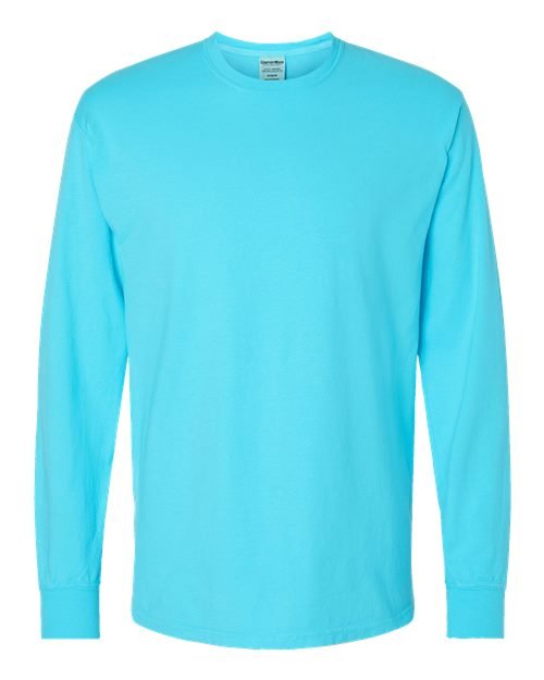 Unisex Garment-Dyed Long Sleeve T-Shirt - Image 62