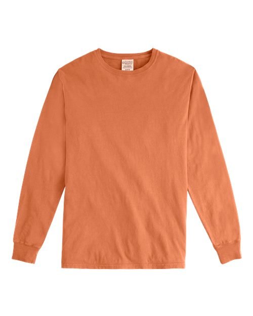 Unisex Garment-Dyed Long Sleeve T-Shirt - Image 80
