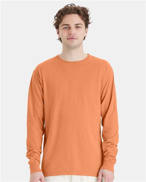Unisex Garment-Dyed Long Sleeve T-Shirt - Image 81
