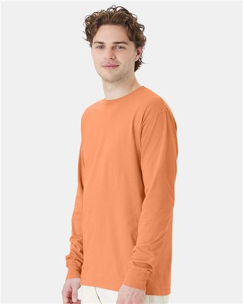 Unisex Garment-Dyed Long Sleeve T-Shirt - Image 82