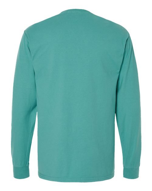 Unisex Garment-Dyed Long Sleeve T-Shirt - Image 147
