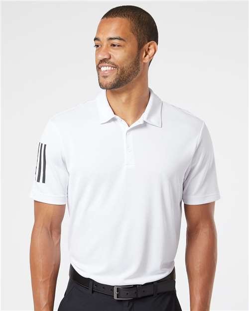 Men's Floating 3-Stripes Polo - Image 23