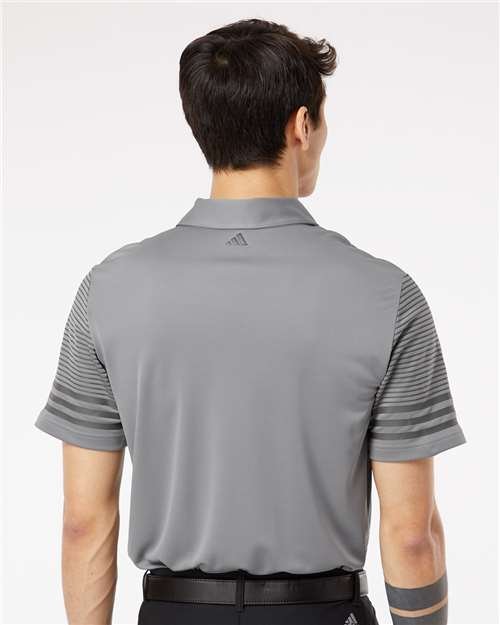 Men's Striped Sleeve Polo - Image 13