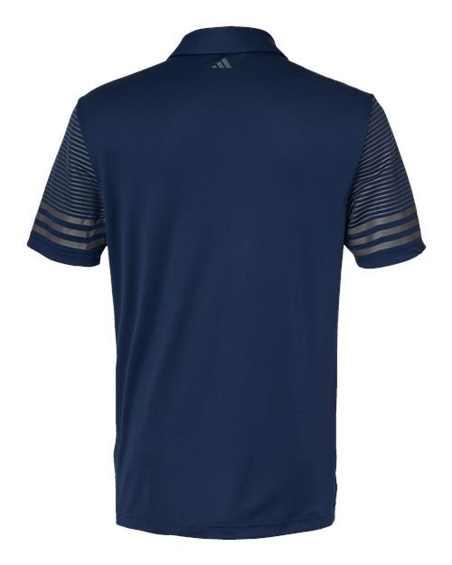 Men's Striped Sleeve Polo - Image 15