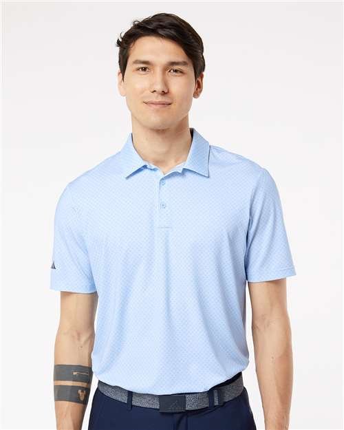 Men's Ultimate365 Diamond Dot Print Polo - Image 11