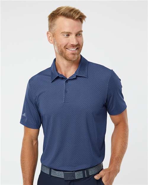 Men's Ultimate365 Diamond Dot Print Polo - Image 23