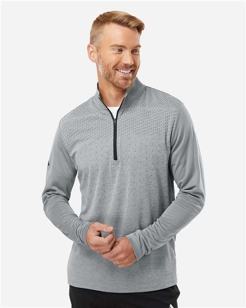 Men's Ultimate365 Heather Block Print Quarter-Zip Pullover - Image 17