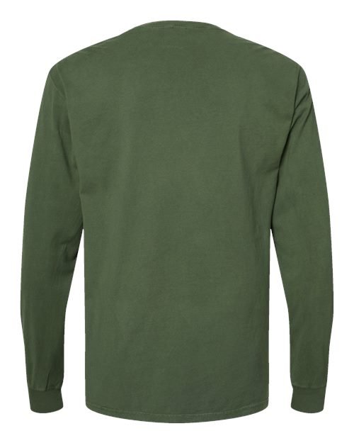 Unisex Garment-Dyed Long Sleeve T-Shirt - Image 101