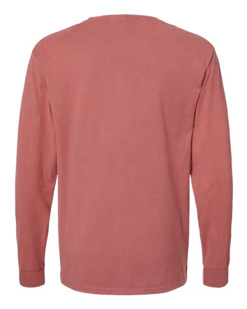 Unisex Garment-Dyed Long Sleeve T-Shirt - Image 107