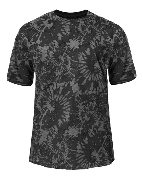 Men's Tie-Dyed Tri-Blend T-Shirt - Image 5