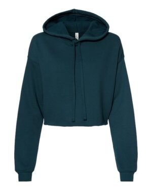 Alternative view of Women's Crop Fleece Hoodie Sweatshirt