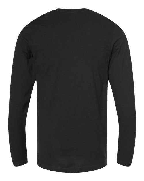 Unisex Premium Cotton Long Sleeve T-Shirt - Image 2