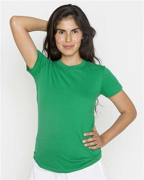 Women's USA-Made Fine Jersey T-Shirt - Image 4