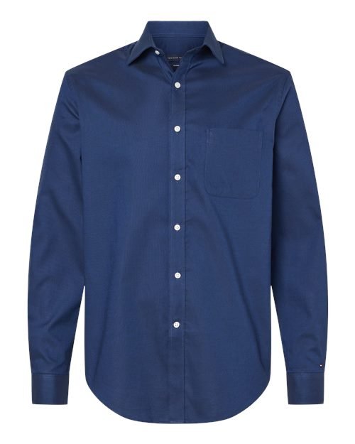 Men's New England Cotton Oxford Shirt - Image 8