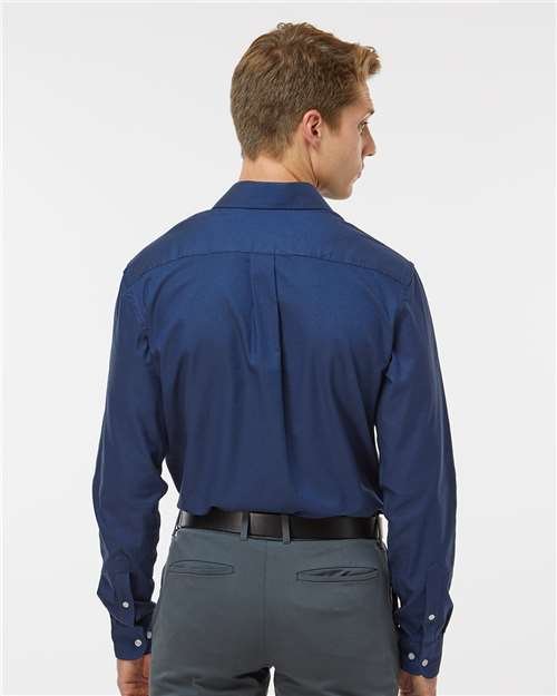 Men's New England Cotton Oxford Shirt - Image 13