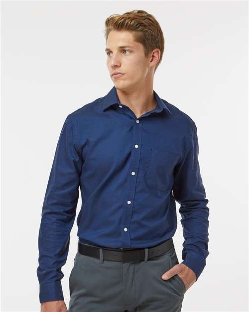 Men's New England Cotton Oxford Shirt - Image 11