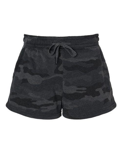Women’s Lightweight California Wave Wash Fleece Shorts - Image 8