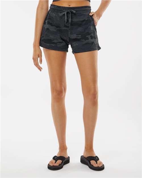 Women’s Lightweight California Wave Wash Fleece Shorts - Image 11