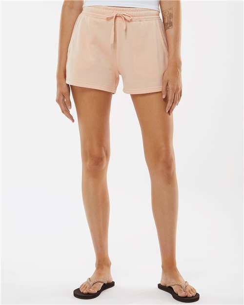 Women’s Lightweight California Wave Wash Fleece Shorts - Image 17