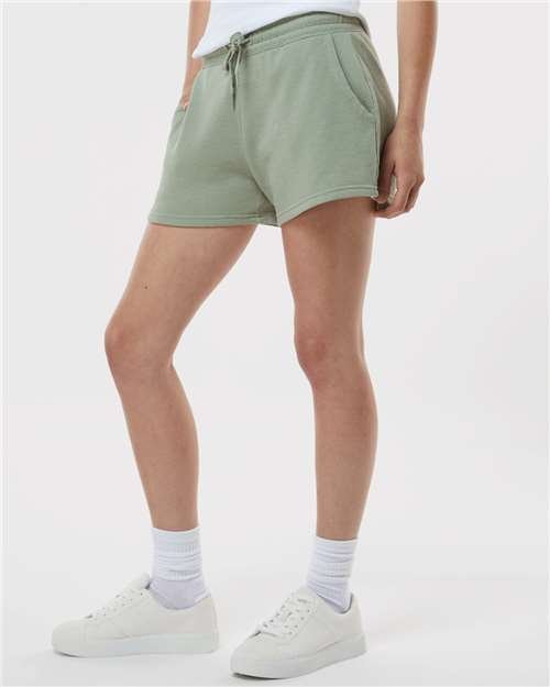 Women’s Lightweight California Wave Wash Fleece Shorts - Image 48