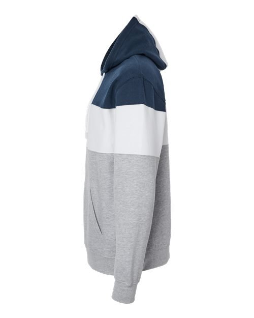 Men's Varsity Fleece Colorblocked Hooded Sweatshirt - Image 22
