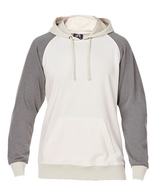 Unisex Vintage Tricolor Hooded Sweatshirt - Image 4