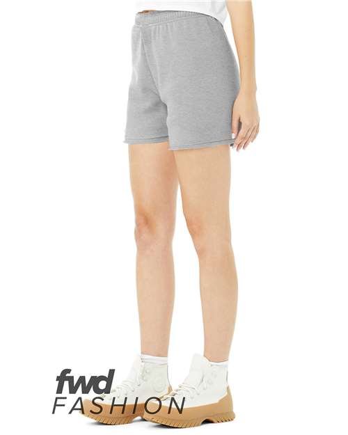Women's FWD Fashion Cutoff Fleece Shorts - Image 4