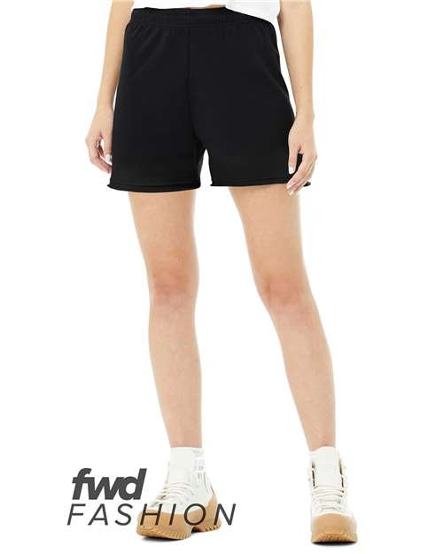 Women's FWD Fashion Cutoff Fleece Shorts - Image 5