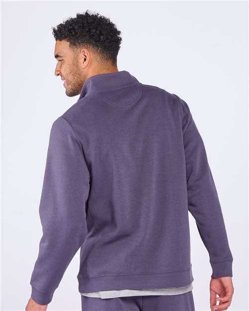 Unisex Fleece Quarter-Zip Pullover - Image 9
