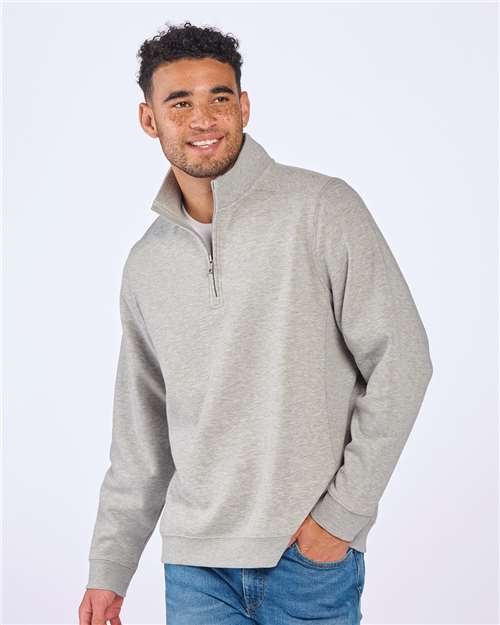 Unisex Fleece Quarter-Zip Pullover - Image 20