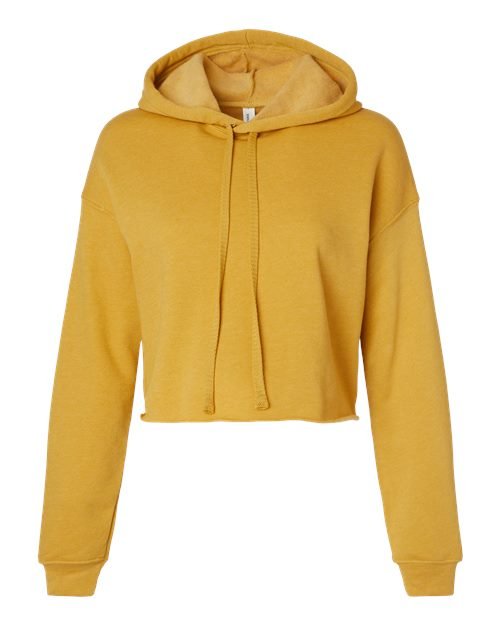 Women's Crop Fleece Hoodie Sweatshirt - Image 23