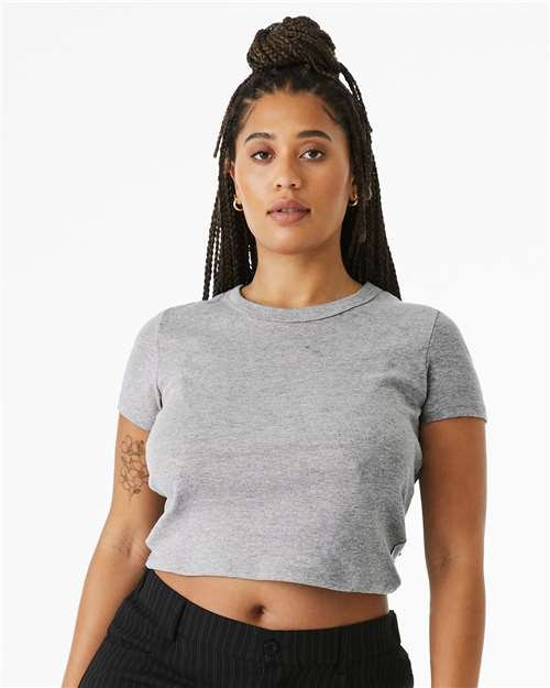 Women's Micro Rib Baby Tee - Image 4