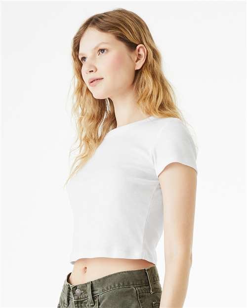 Women's Micro Rib Baby Tee - Image 50