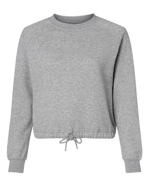 Women's Relaxed 3-End Boxy Fleece Crewneck Sweatshirt - Image 12