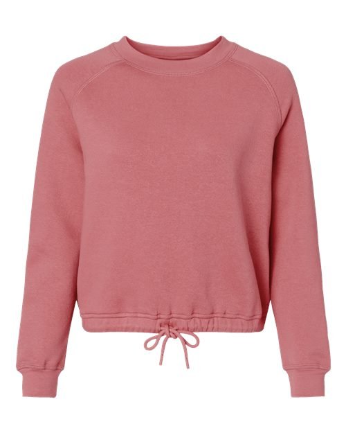 Women's Relaxed 3-End Boxy Fleece Crewneck Sweatshirt - Image 18