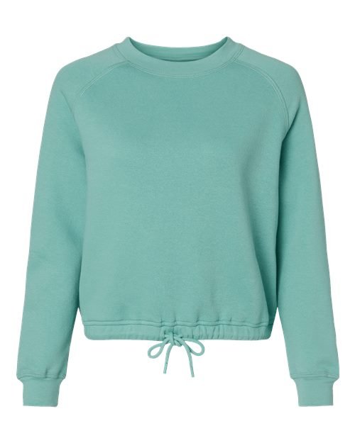 Women's Relaxed 3-End Boxy Fleece Crewneck Sweatshirt - Image 30