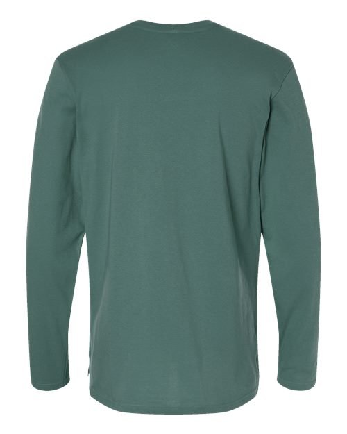 Men's Fine Jersey Long Sleeve Tee - Image 2