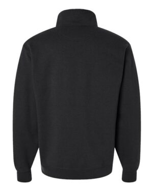 Alternative view of Unisex Powerblend® Quarter-Zip Pullover