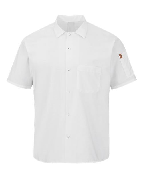 Mimix™ Short Sleeve Cook Shirt with OilBlok - Image 4