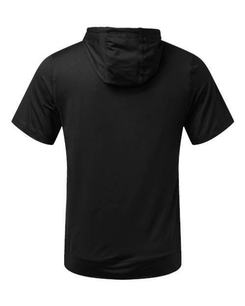 Men's Eco Revive™ Ventura Soft Knit Short Sleeve Hooded Sweatshirt - Image 6