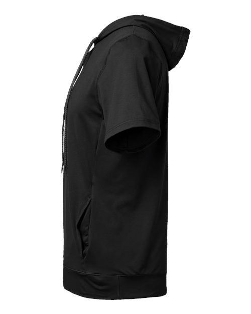 Men's Eco Revive™ Ventura Soft Knit Short Sleeve Hooded Sweatshirt - Image 7