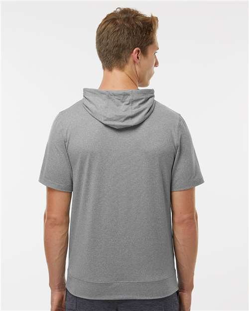 Men's Eco Revive™ Ventura Soft Knit Short Sleeve Hooded Sweatshirt - Image 22