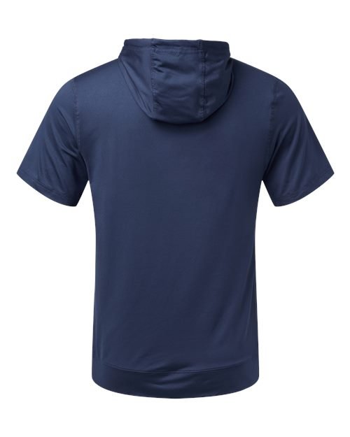 Men's Eco Revive™ Ventura Soft Knit Short Sleeve Hooded Sweatshirt - Image 24