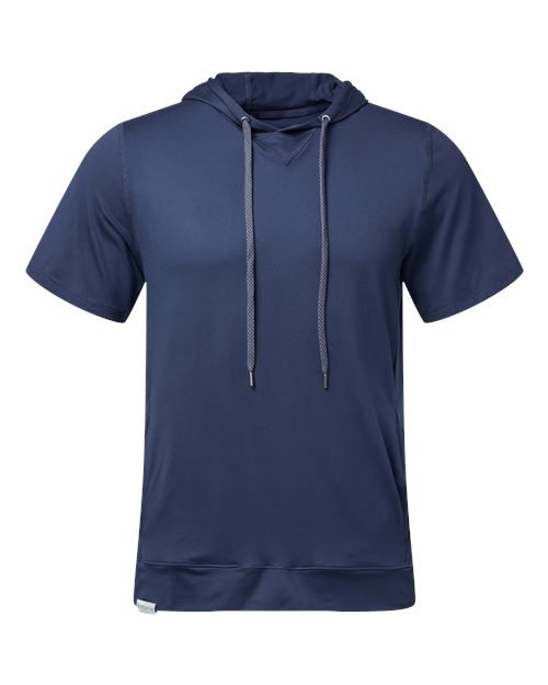 Men's Eco Revive™ Ventura Soft Knit Short Sleeve Hooded Sweatshirt - Image 23