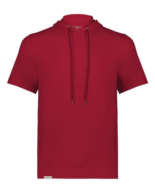 Men's Eco Revive™ Ventura Soft Knit Short Sleeve Hooded Sweatshirt - Image 32