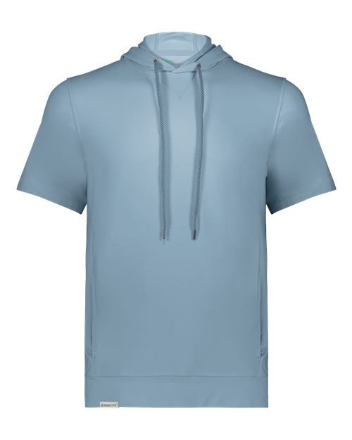 Men's Eco Revive™ Ventura Soft Knit Short Sleeve Hooded Sweatshirt - Image 35